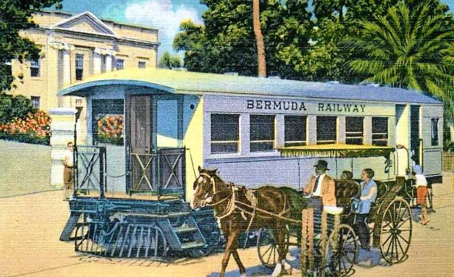 Bermuda by rail 1930s
