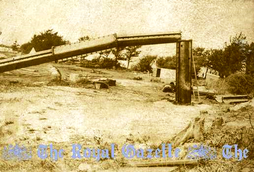 1915 collapse of radio mast