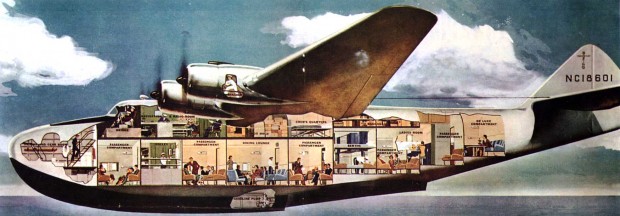 1937 flying boat serving Bermuda