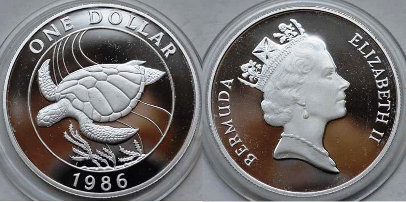 1986 Turtle coin