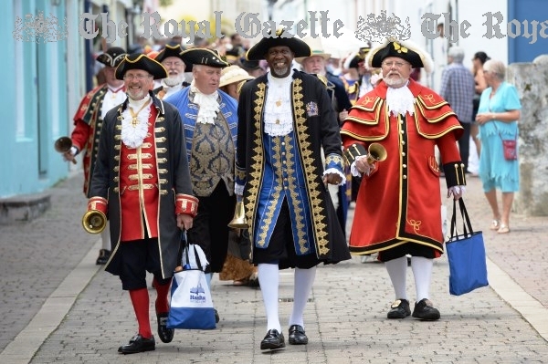 2015 Overseas and local Town Criers in Bermuda
