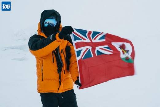 Bermudian at North Pole