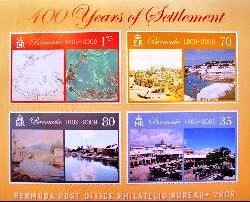 Bermuda stamp for 400th year
