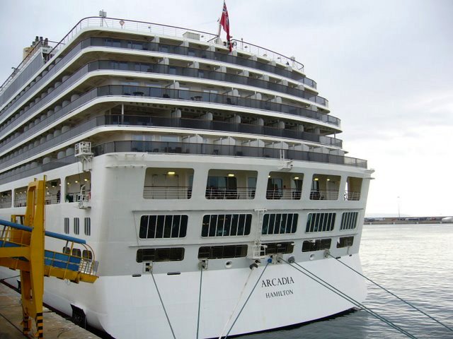 P&O Carnival cruise ship Arcadia