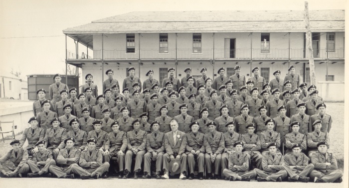 Bermuda Volunteer Rifle Corps (BVRC) with Seeward S. Toddings, Chairman of Defence Board