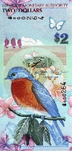 Bermuda $2 bill
