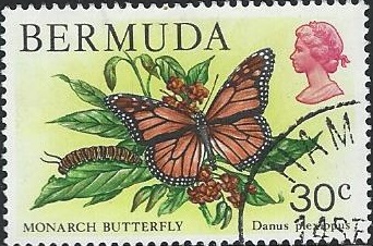 Monarch Butterfly stamp