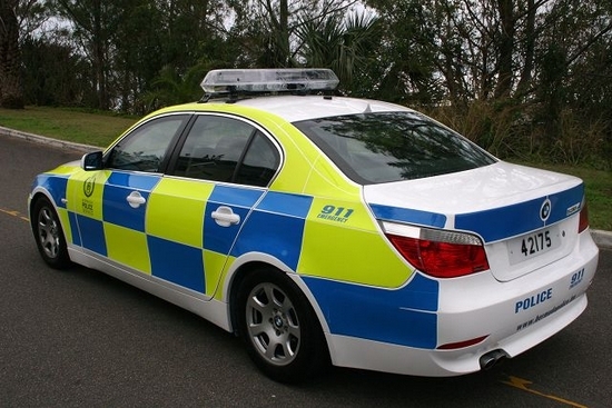 Bermuda Police car 