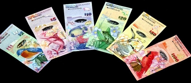 Latest Bermuda money notes