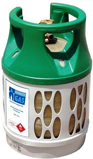 Bermuda propane gas cylinder