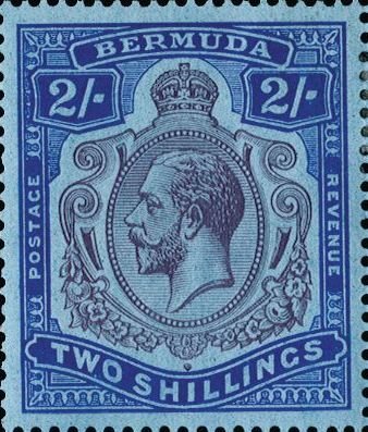 Bermuda stamp 1234