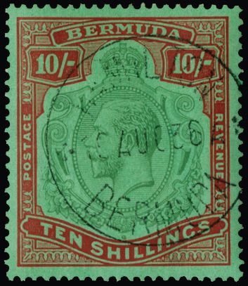 Bermuda stamp 1924 ii