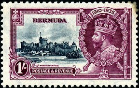 Bermuda stamp 1935