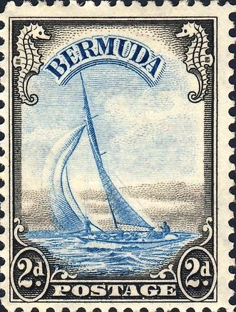 Bermuda stamp 1938 Lucie 2p