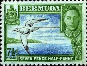 Bermuda stamp 1938 7.5p