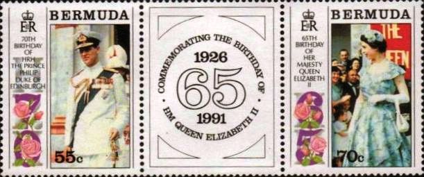 Bermuda stamp 1991