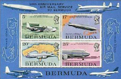 Bermuda stamps 1987