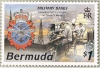 CFS Bermuda postage stamp