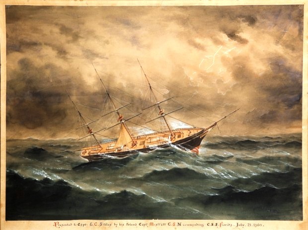 Confederate ship Florida by James