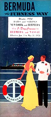 Furness Bermuda Line 1954