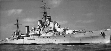 HMS Bermuda Royal Navy warship