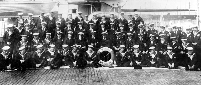 HMS Valerian crew