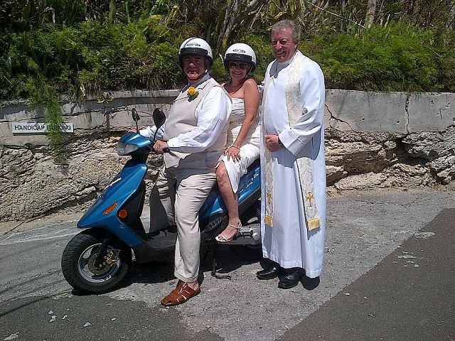 Married in Bermuda