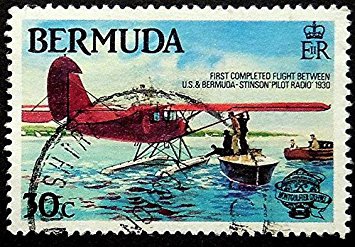 1930 arrival of first aircraft to Bermuda