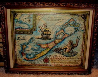 Baxter's Bermuda Map