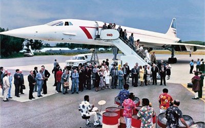 Concorde in Bermuda