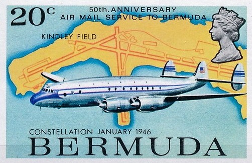 Pan Am's Lockheed Constellation in Bermuda 1946