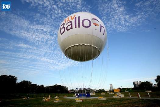 Balloon for Bermuda sightseeing