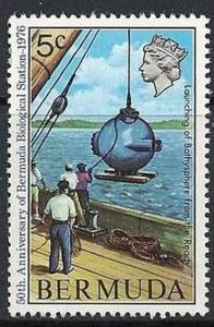 bathysphere postage stamp