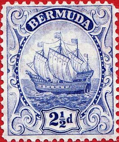 Bermuda stamp 1912