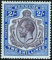 Bermuda stamp 1918