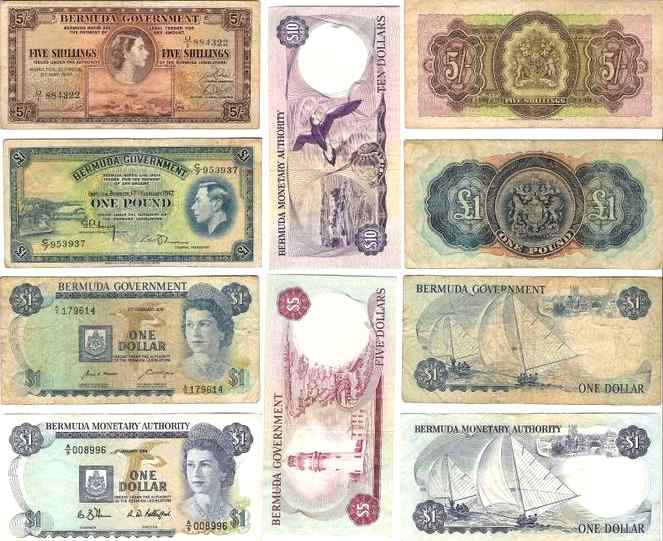 ... pre-1970 Bermuda Pound) notes and since 1970 the Bermuda Dollar notes