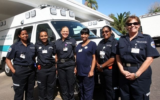 EMT staff at KEMH